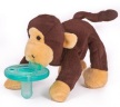 WubbaNub-Brown-Monkey-Pacifier